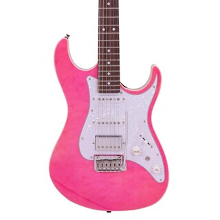 Foto 5 | Foto 5 | Guitarra Eléctrica Serie Unique Babilon Leggend-pr Color Peach Red Con Case