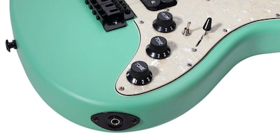 Foto 4 | Foto 4 | Guitarra Eléctrica 6 Cuerdas Mars Strat Solid Seafoam Green