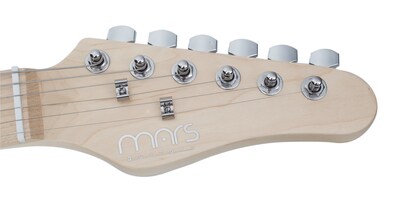 Foto 8 | Foto 8 | Guitarra Eléctrica 6 Cuerdas Mars Telecaster Hollowbody Blue