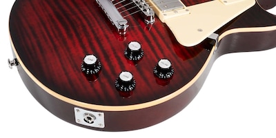 Foto 7 | Foto 7 | Guitarra Eléctrica 6 Cuerdas Mars Les Paul Traditional Red