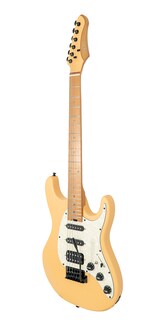 Foto 2 | Foto 2 | Guitarra Eléctrica 6 Cuerdas Mars Strat Solid Fiesta Orange