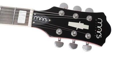 Foto 8 | Foto 8 | Guitarra Eléctrica 6 Cuerdas Mars Hollowbody 335 Studio Rosa