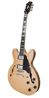 Foto 2 | Foto 2 | Guitarra Eléctrica 6 Cuerdas Mars Modelo Hollowbody 335 Natural