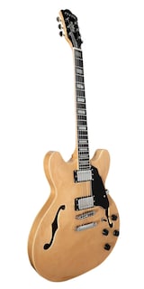 Foto 3 | Foto 3 | Guitarra Eléctrica 6 Cuerdas Mars Modelo Hollowbody 335 Natural