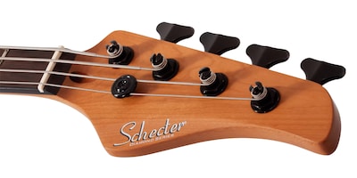 Foto 4 | Foto 4 | Guitarra Eléctrica Schecter C-4 Standard 4 Cuerdas Tobacco Burl