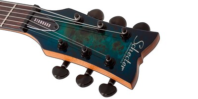 Foto 5 | Foto 5 | Guitarra Eléctrica 6 Cuerdas Schecter Solo Ii Standard Ocean Blue Burst