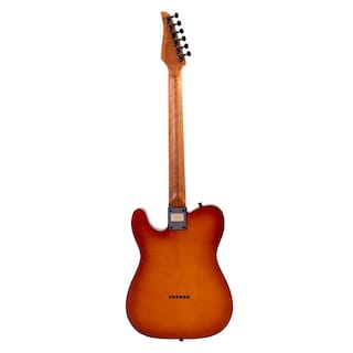 Foto 4 | Foto 4 | Guitarra Eléctrica Serie Unique Color Amarillo Atigrado Con Case Sky - Ty Babilon
