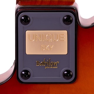 Foto 8 | Foto 8 | Guitarra Eléctrica Serie Unique Color Amarillo Atigrado Con Case Sky - Ty Babilon