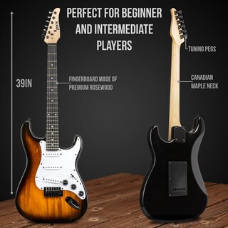 Foto 3 | Foto 3 | Guitarra Eléctrica Lyxpro De Tamaño Completo Con Amplificador De 20 W Y Accesorios - Venta Internacional.