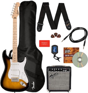Foto 1 | Foto 1 | Guitarra Eléctrica Fender Squier Sonic Strat Pack Con Accesorios - Venta Internacional.