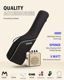 Foto 7 | Foto 7 | Kit De Guitarra Eléctrica Donner Dsj-100 Para Niños De 30 Pulgadas Para Principiantes - Venta Internacional.