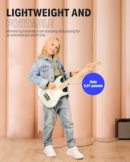 Foto 5 | Foto 5 | Kit De Inicio De Guitarra Eléctrica Donner Dsj-100 De 30 Pulgadas Para Adolescentes - Venta Internacional.