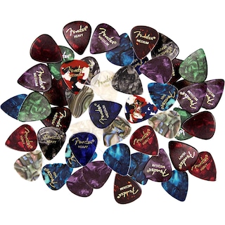 Foto 1 | Foto 1 | Picks Sampler Fender Premium, Paquete De 48 Unidades, Con Unidades Delgadas, Medianas Y Pesadas - Venta Internacional.