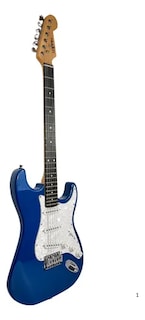 Foto 3 | Foto 3 | Guitarra Eléctrica Tipo Stratocaster Azul Estilo Profesiona