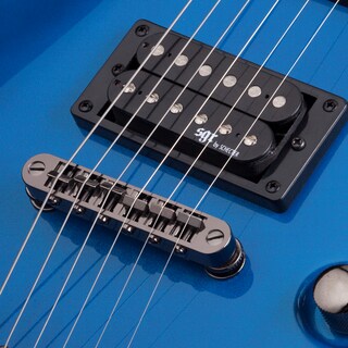 Foto 2 | Foto 2 | Guitarra Eléctrica 6 Cuerdas Sgr By Schecter C-1 Azul Eléctrico