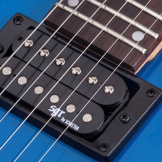 Foto 3 | Foto 3 | Guitarra Eléctrica 6 Cuerdas Sgr By Schecter C-1 Azul Eléctrico