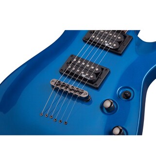 Foto 5 | Foto 5 | Guitarra Eléctrica 6 Cuerdas Sgr By Schecter C-1 Azul Eléctrico