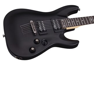 Foto 5 | Foto 5 | Guitarra Eléctrica 6 Cuerdas Sgr By Schecter C-1 Midnight Satin Black