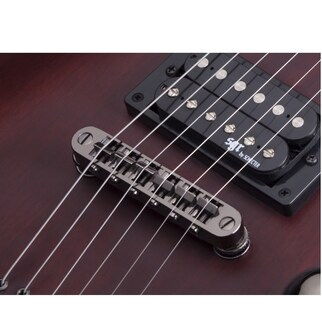 Foto 7 | Foto 7 | Guitarra Eléctrica 6 Cuerdas Sgr By Schecter C-1 Walnut Satinado