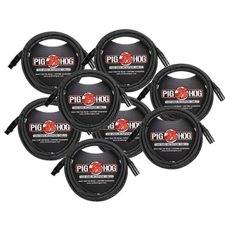 Foto 1 | Foto 1 | Cable De Micrófono Pig Hog Phm10 De Alto Rendimiento Xlr De 3 Pines, 10 Pies, 8 Mm, Paquete De 8 - Venta Internacional.