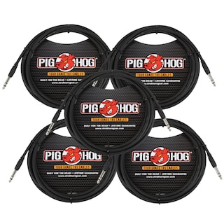 Foto 1 | Foto 1 | Cable De Instrumentos Pig Hog De 10 Pies 1/4 Trs - 1/4 Trs (paquete De 5) - Venta Internacional.