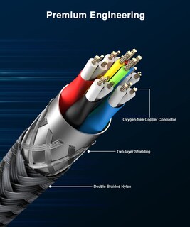 Foto 7 | Foto 7 | Cables De Conexión Para Guitarra Elebase, Paquete De 3 Unidades, 60 Cm, 6,35 Mm, Ts Copper, Macho - Venta Internacional.