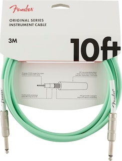 Foto 2 | Foto 3 | Cable De Instrumentos Fender Original Series De 10 Pies, Color Verde Surf - Venta Internacional.
