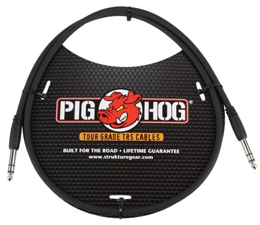 Foto 2 | Foto 2 | Cable De Instrumentos Pig Hog 1/4 Trs - 1/4 Trs 3 Pies (90 Cm) X5 - Venta Internacional.