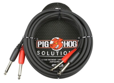 Foto 2 | Foto 2 | Cable Pig Hog Dual 1/4 Mono (macho) Pd-21410 X12 - Venta Internacional.