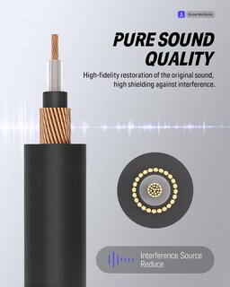 Foto 3 | Foto 3 | Cable De Conexión Donner Para Guitarra, 30 Cm, 6 Unidades, Para Pedal De Efectos, Color Negro - Venta Internacional.