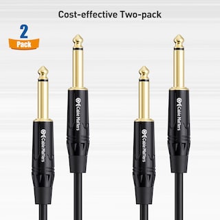 Foto 7 | Foto 7 | Cable De Instrumentos Matters Ts A Ts De 1/4 De Pulgada, 7,6 M, Paquete De 2 - Venta Internacional.