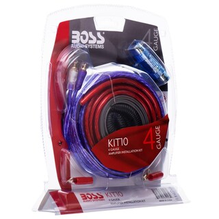 Foto 1 | Foto 1 | Kit De Cableado Para Instalación De Amplificadores Boss Audio Kit10 Calibre 4 - Venta Internacional.