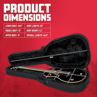 Foto 6 | Foto 6 | Case Gator Lightweight Para Guitarra Acústica Yamaha Estilo Apx - Venta Internacional.