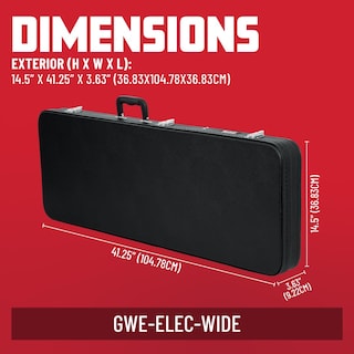 Foto 7 | Foto 7 | Estuches Case Gator De Madera Rígida Para Guitarras Eléctricas De Cuerpo Ancho - Venta Internacional.
