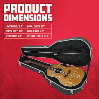 Foto 6 | Foto 6 | Case Gator Cases Deluxe En Abs Moldeado Para Guitarra Acústica - Venta Internacional.
