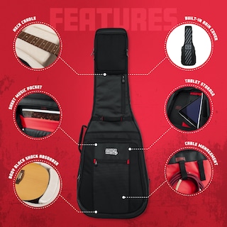 Foto 2 | Foto 2 | Funda Gator Para Guitarra Pro-go Ultimate Para Guitarra Acústica - Venta Internacional.