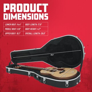 Foto 6 | Foto 6 | Funda Gator Deluxe En Abs Moldeado Para Miniguitarra Taylor Gs - Venta Internacional.
