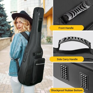 Foto 6 | Foto 6 | Funda De Guitarra Cahaya Premium Version Para Guitarra Acústica De 40, 41 Y 42 Pulgadas - Venta Internacional.