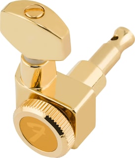 Foto 2 | Foto 2 | Afinadores De Guitarra Fender Deluxe Locking Staggered Gold, 6 Unidades - Venta Internacional.