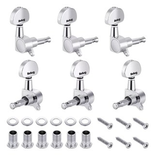 Foto 1 | Foto 1 | Clavijas De Afinación Para Guitarra Eléctrica O Acústica 6 Pzs, Belug Plata