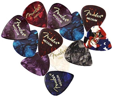 Foto 2 | Foto 2 | Pick Sampler Fender Premium, Paquete De 12 Unidades Con Unidades Delgadas, Medianas Y Pesadas - Venta Internacional.