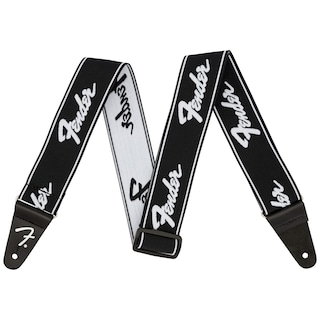 Foto 1 | Foto 1 | Correa Para Guitarra Fender Weighless Running Logo 5 Cm Negro/blanco - Venta Internacional.