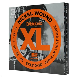 Foto 1 | Foto 1 | Encordadura Daddario Exl110-3d Guitarra Eléctrica 3 Pack
