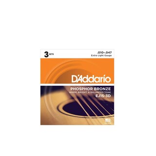 Foto 1 | Foto 1 | Encordadura Daddario Ej15-3d 3 Pack Guitarra Acústica