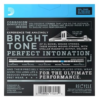 Foto 4 | Foto 4 | Encordadura Daddario EXL140-3D para Guitarra Eléctrica 3 Piezas