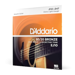Foto 1 | Foto 1 | Cuerdas Para Guitarra Acústica D'addario Ej10 Bronze Extra Light - Venta Internacional.