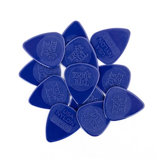 Foto 2 | Foto 2 | Púas De Guitarra Ernie Ball De Nailon, Tamaño Mediano, Paquete De 12 Unidades, P09136 - Venta Internacional.