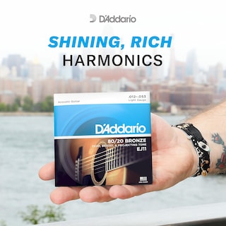 Foto 4 | Foto 4 | Cuerdas Para Guitarra Acústica D'addario Ej11-3d 80/20 Bronze - Venta Internacional.
