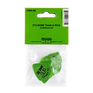 Foto 5 | Foto 5 | Púas Para Guitarra Jim Dunlop Tortex Jazz Iii Xl .88 Mm, Verde, Paquete De 12 - Venta Internacional.