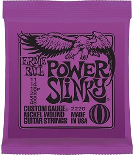Foto 2 | Foto 2 | Cuerdas Para Guitarra Ernie Ball Power Slinky (paquete De 3) .011-.048 - Venta Internacional.